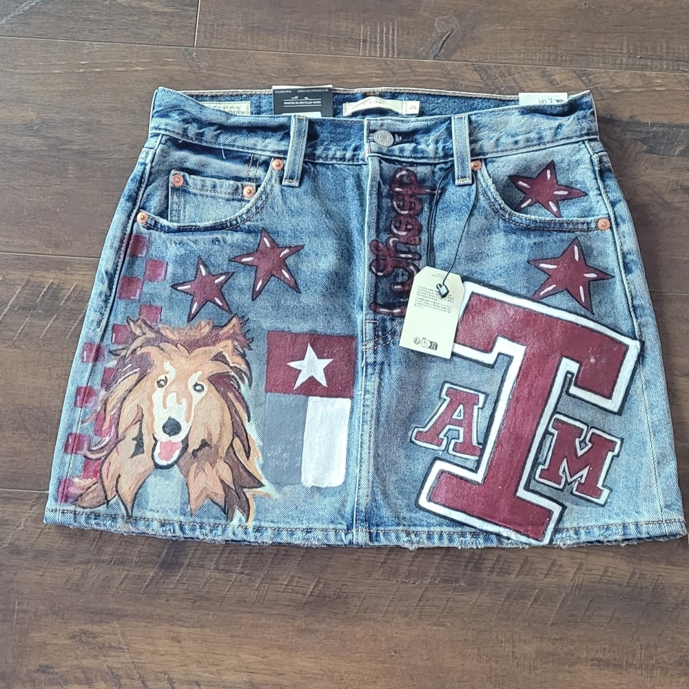 Levi's Denium A&M Skirt Size 26